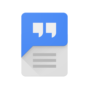 Ícone do Google Text-to-speech